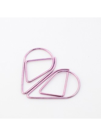 گیره فلزی طرح قطره