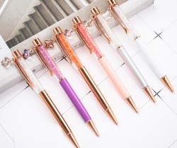 خودکار کریستالی با آویز ستاره