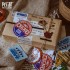  استیکر 45 عددی با طرح خواروبارفروشی قدیمی