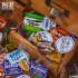  استیکر 45 عددی با طرح خواروبارفروشی قدیمی
