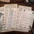 کاغذ های تزیینی طرح دست نوشته های قدیمی