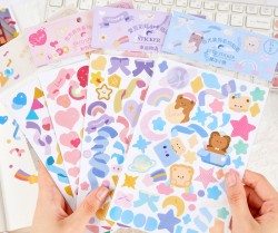 استیکرهای تزیینی طرح روبان