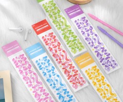 استیکر روبان رنگارنگ