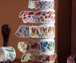 چسب واشی استیکری پاییزی