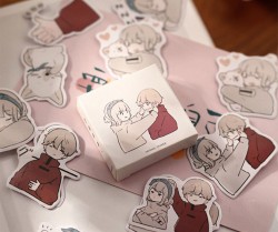 ست استیکر دختر و پسر