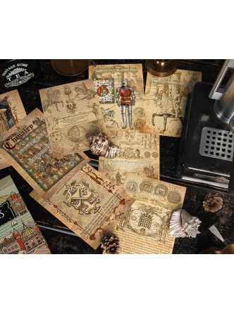 کاغذ های تزیینی قرون وسطی