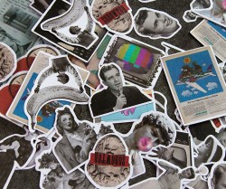 ست استیکرهای کلاسیک قدیمی