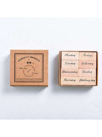 مهر تقویم و اعداد انگلیسی