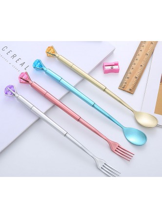 روان نویس قاشق و چنگال