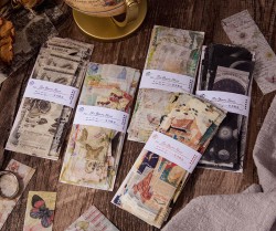 ست استیکر نواری چاپ قدیمی