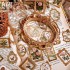 ست استیکرهای شفاف قاب عکس گل