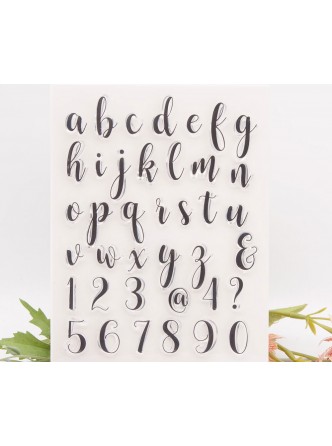 ست مهر حروف و اعداد انگلیسی