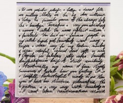 ست مهر متن دست خط انگلیسی