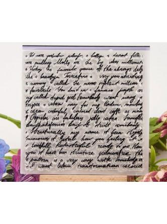 ست مهر متن دست خط انگلیسی