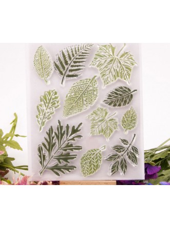 ست مهر شفاف طرح برگ