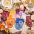 ست استیکر طرح گل طلاکوب