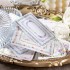 دفترچه کاغذ تزیینی قاب و حاشیه گل گلی