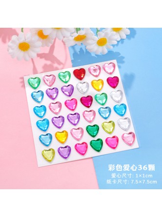 ست استیکر نگین الماس