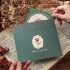 کارت تبریک و کارت پستال سه بعدی گل
