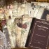 کتابچه برگه های تزیینی وینتیج
