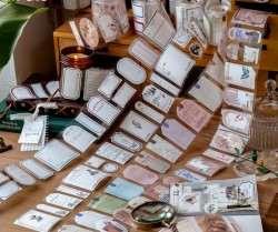 چسب واشی استیکری طرح کادر متن