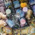 چسب واشی هولوگرامی طرح پنجره