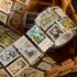چسب واشی استیکری طرح تمبر