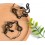 گوشواره طرح مار