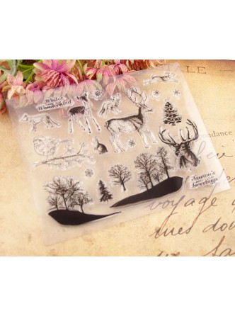 ست مهر شفاف آهو