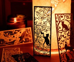 ست بوک مارک های توری توخالی