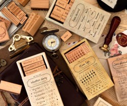 مهرهای چوبی زمان