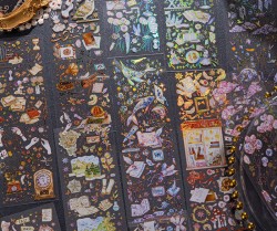 ست استیکر شفاف طرح جادو