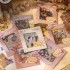 ست استیکر شفاف طرح پروانه