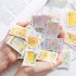 ست استیکر طرح تمبر منظره