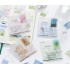 ست استیکر طرح تمبر منظره