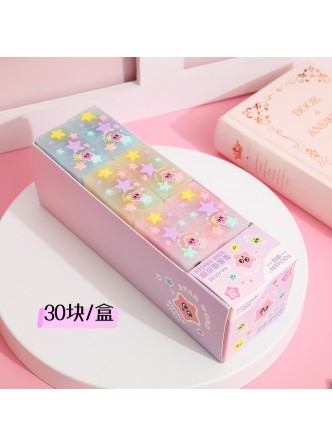 پاک کن نیمه شفاف طرح ستاره
