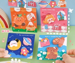 استیک نوت فانتزی حیوانات