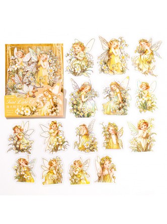 ست استیکر شفاف پریان