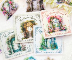 ست استیکر دروازه و راهرو گل