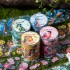 چسب واشی شفاف طرح پرنده