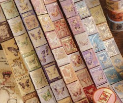 چسب واشی طلاکوب طرح تمبر