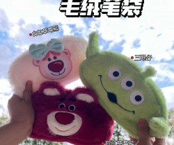 جامدادی مخملی خرس