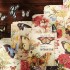 ست برگه های تزیینی باغ پروانه و زنبورعسل