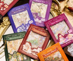 ست استیکر شهر افسانه های جادویی