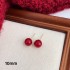گوشواره های طرح مرواریدهای رنگی