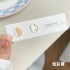 ست گوشواره قلب و پروانه شفاف رنگی