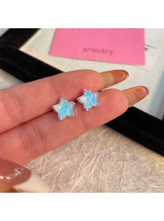 گوشواره های ستاره ای کریستالی