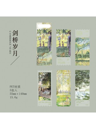 ست بوک مارک شفاف آثار نقاشی