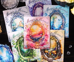 ست استیکر شفاف آیینه جادویی