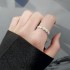 حلقه طرح گل مینا